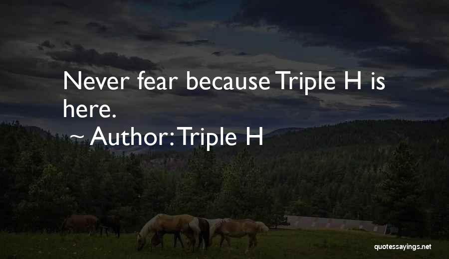 Triple H Quotes 1897812