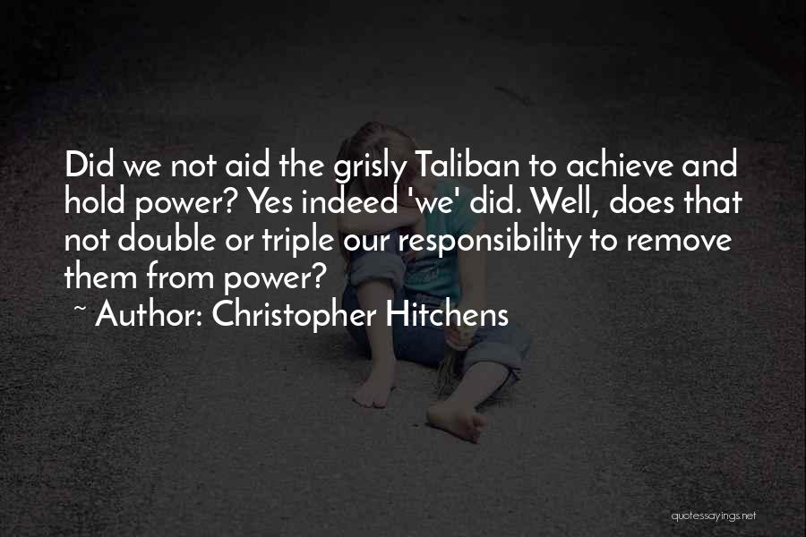 Triple Quotes By Christopher Hitchens