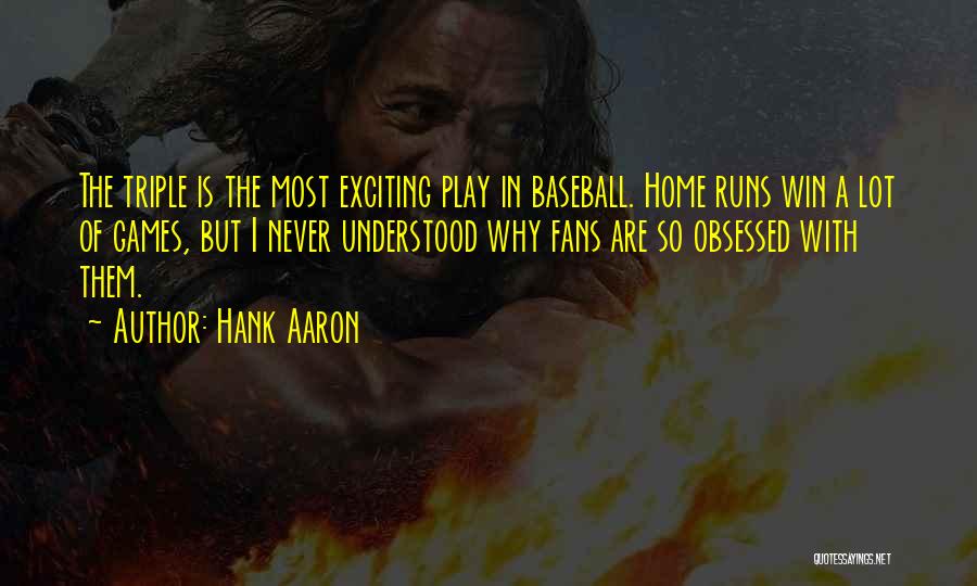 Triple Quotes By Hank Aaron