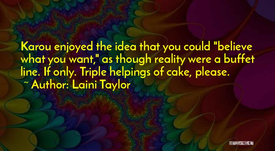 Triple Quotes By Laini Taylor