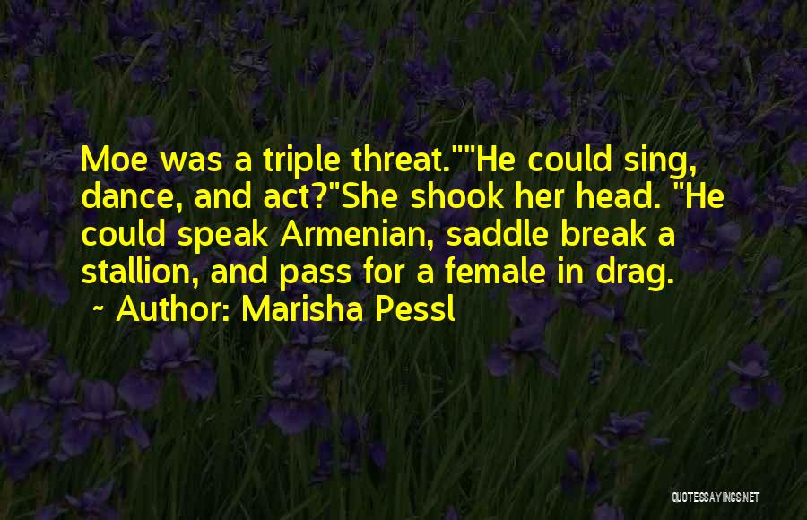 Triple Quotes By Marisha Pessl