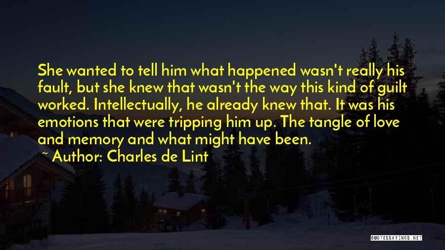 Tripping In Love Quotes By Charles De Lint