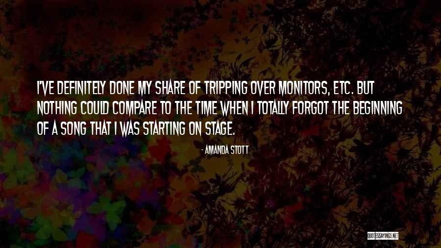 Tripping Over Quotes By Amanda Stott