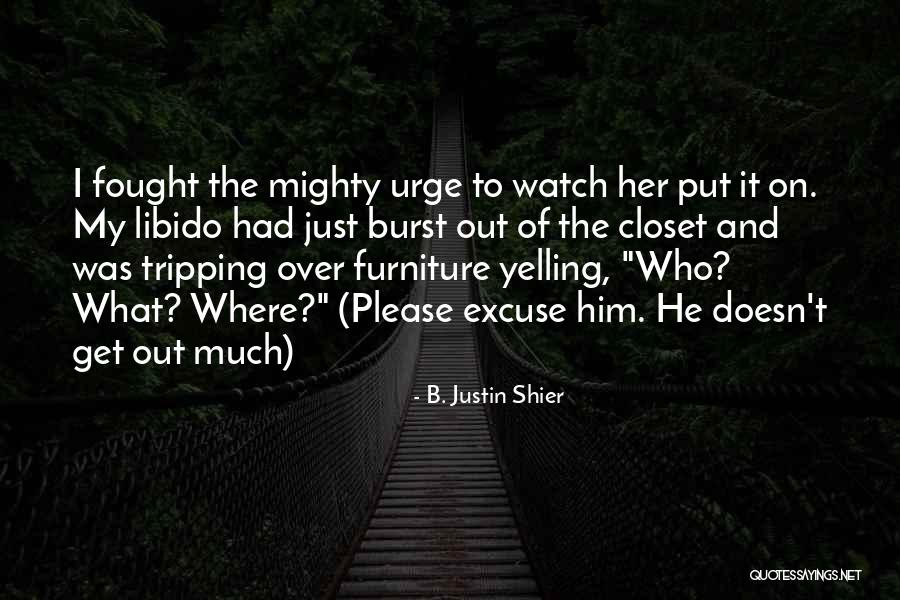 Tripping Over Quotes By B. Justin Shier