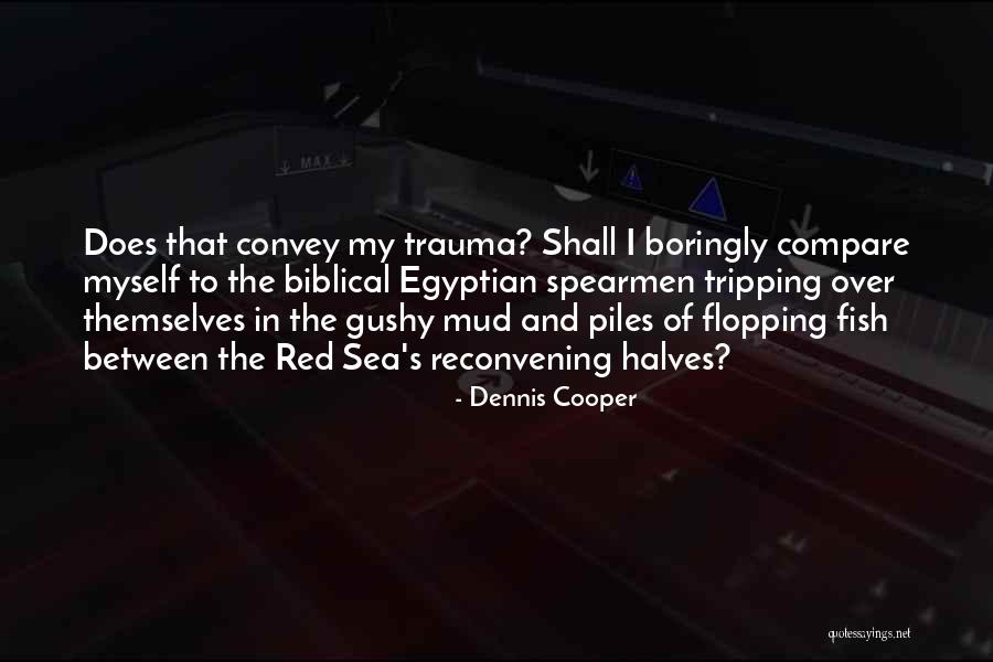 Tripping Over Quotes By Dennis Cooper