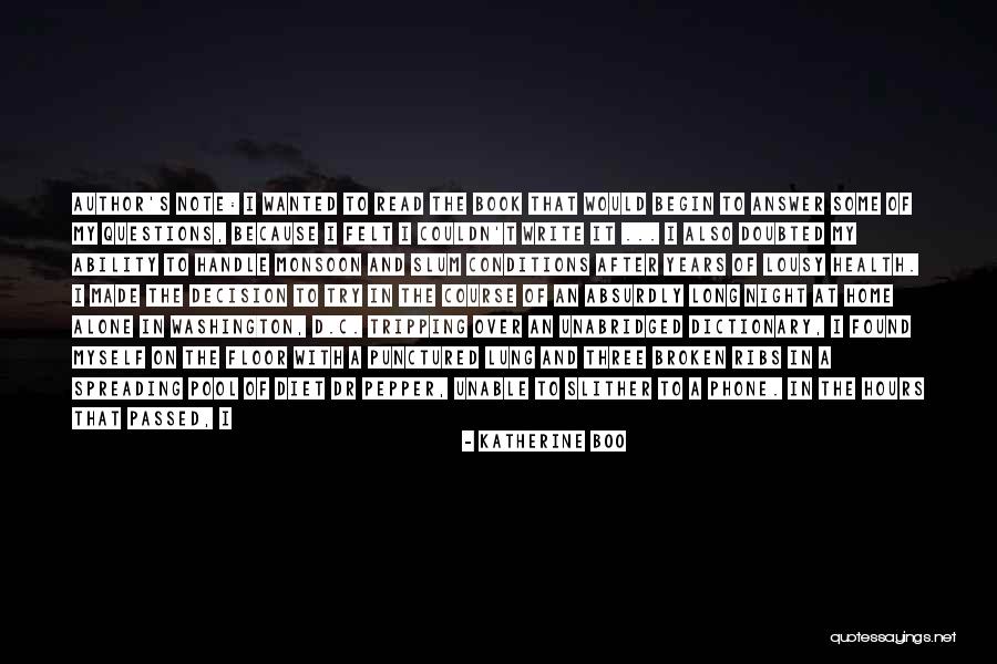 Tripping Over Quotes By Katherine Boo Tripping Over Quotes By Katherine Boo