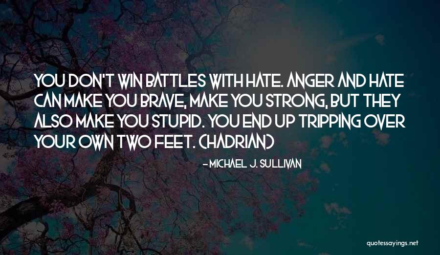 Tripping Over Quotes By Michael J. Sullivan