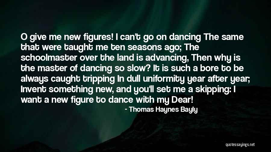 Tripping Over Quotes By Thomas Haynes Bayly