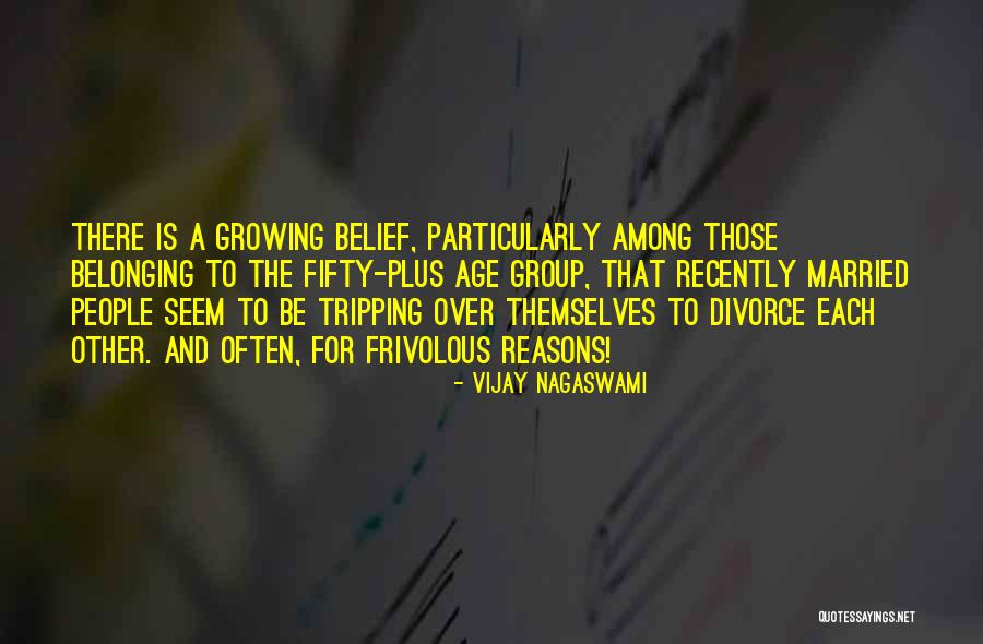 Tripping Over Quotes By Vijay Nagaswami