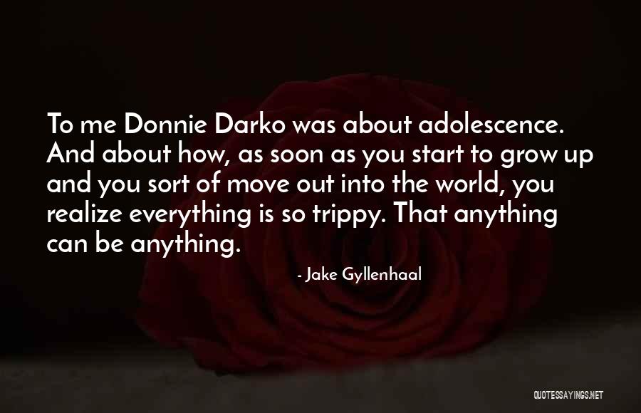 Trippy Quotes By Jake Gyllenhaal