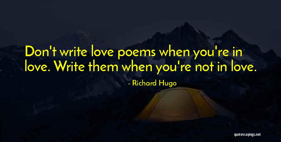 Trish Mcevoy Quotes By Richard Hugo Trish Mcevoy Quotes By Richard Hugo