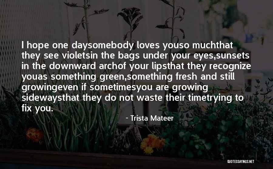 Trista Mateer Quotes 2124982 Trista Mateer Quotes 2124982
