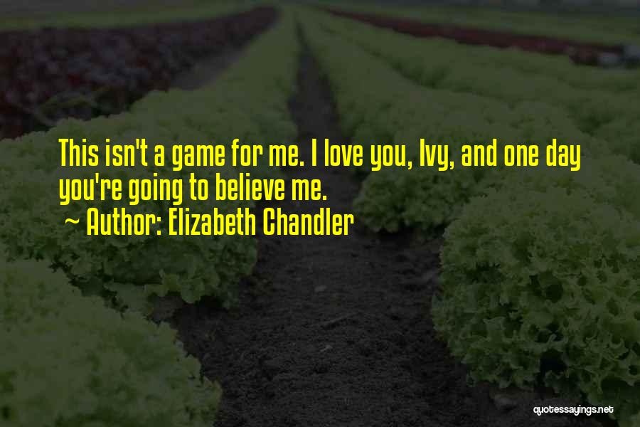 Tristan Quotes By Elizabeth Chandler