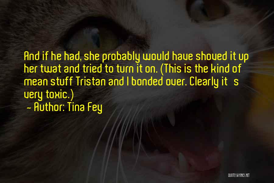 Tristan Quotes By Tina Fey