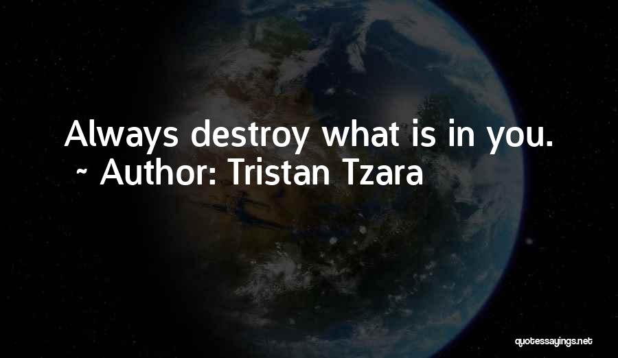 Tristan Tzara Quotes 1734942