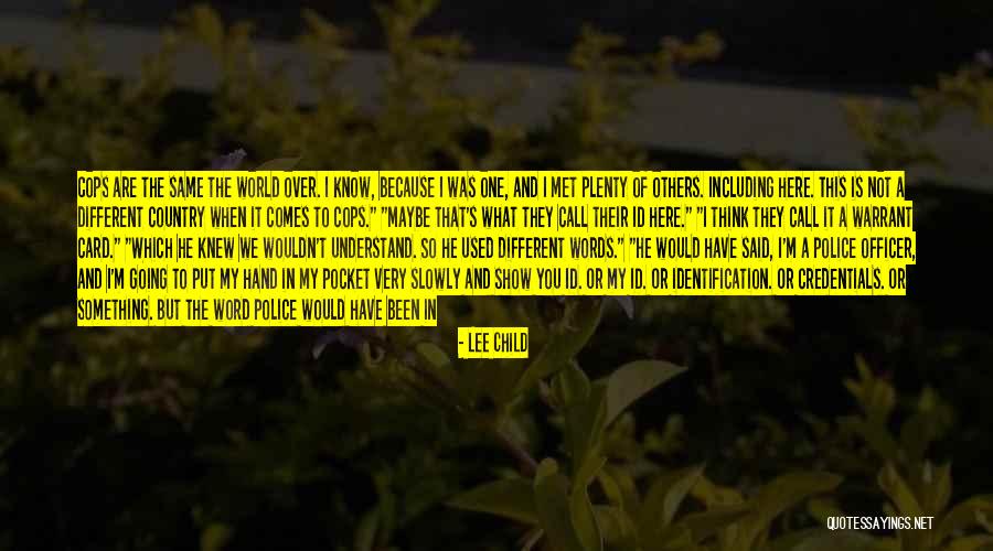 Tristao Manufacturing Quotes By Lee Child
