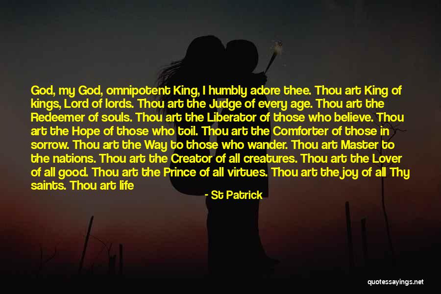 Tristissimus Quotes By St Patrick Tristissimus Quotes By St Patrick