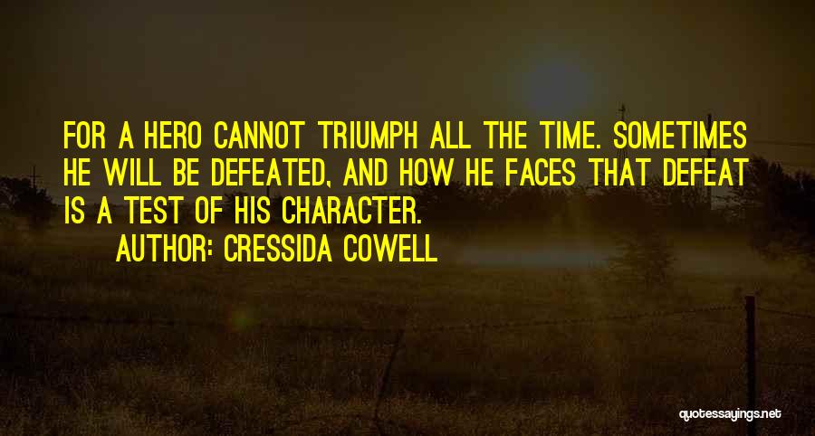 Triumph And Defeat Quotes By Cressida Cowell