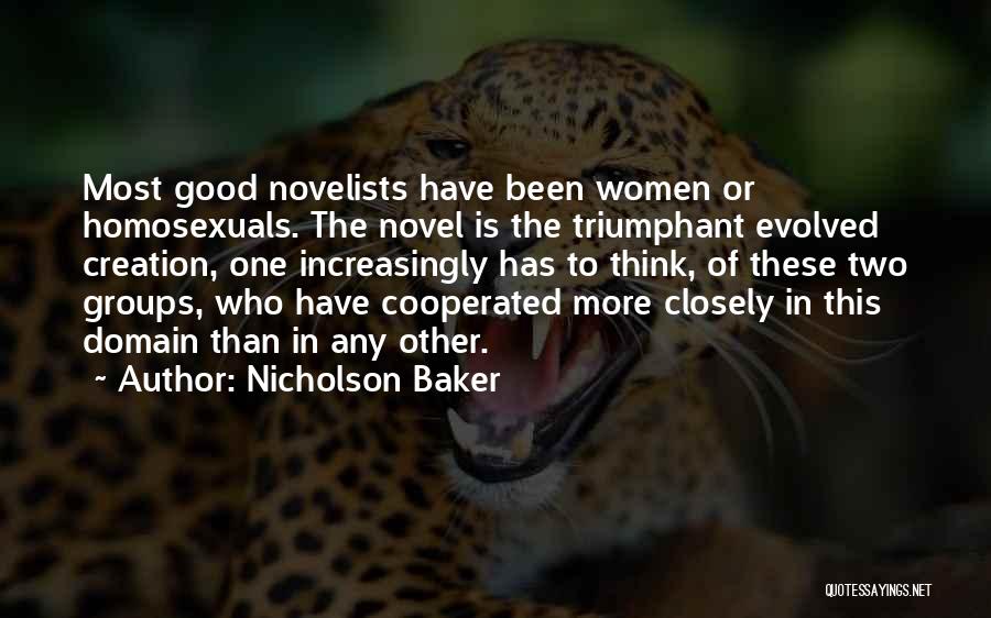 Triumphant Quotes By Nicholson Baker