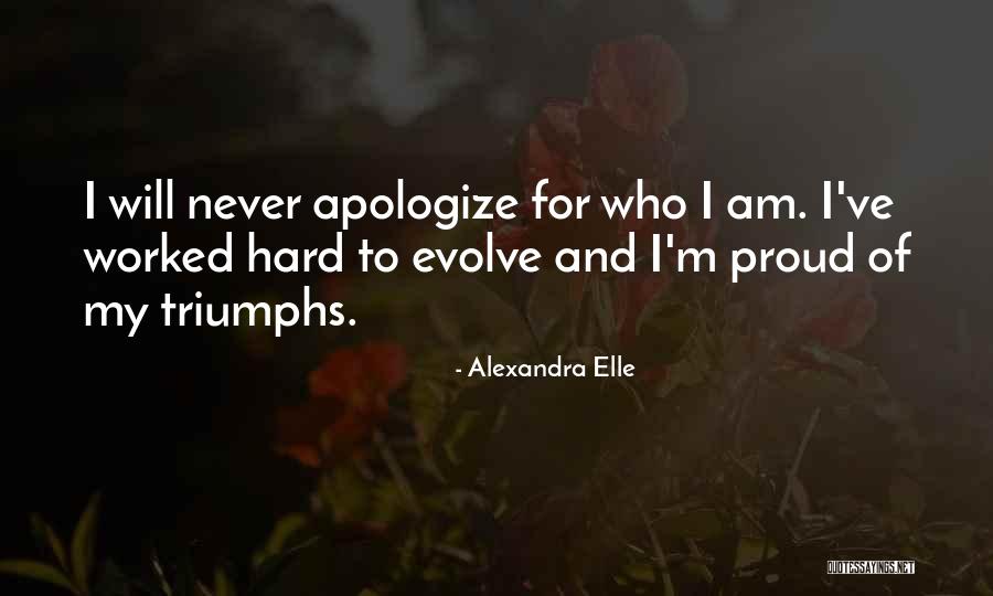 Triumphs Quotes By Alexandra Elle