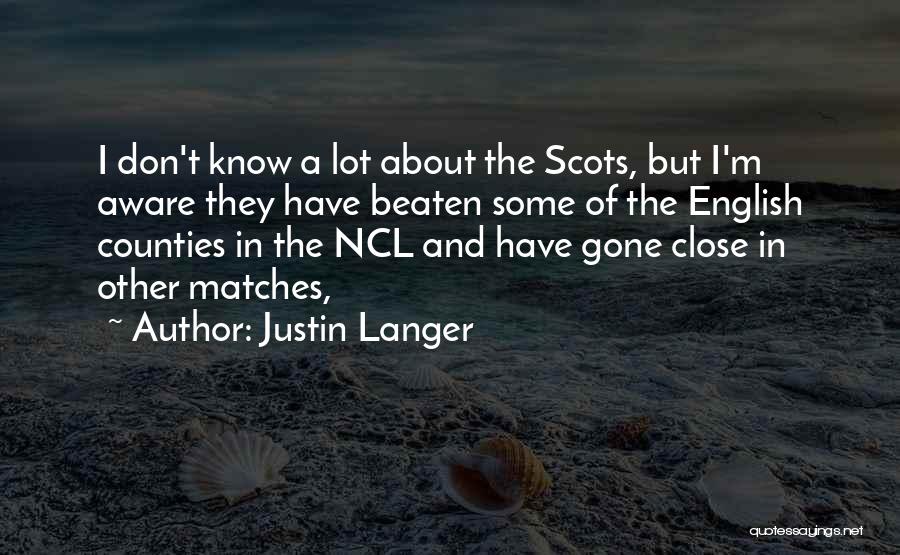 Triunfar Definicion Quotes By Justin Langer