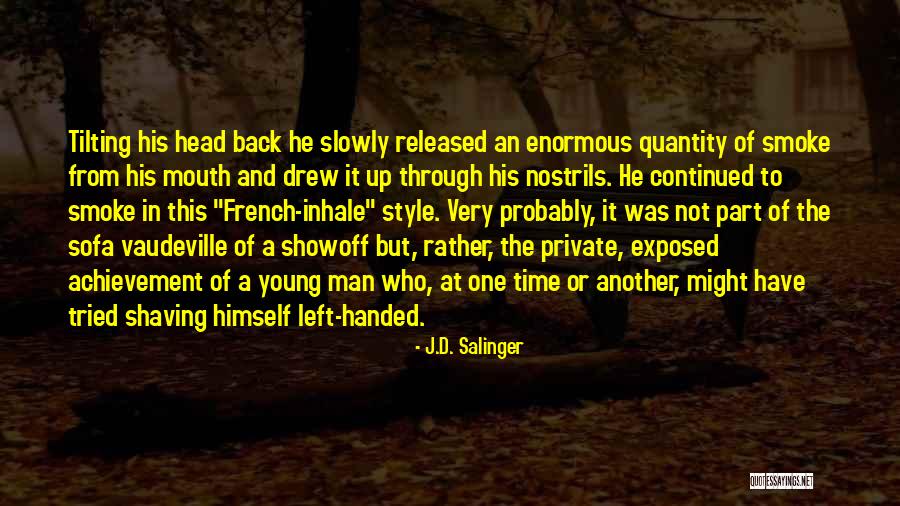 Trizomal Glutathione Quotes By J.D. Salinger Trizomal Glutathione Quotes By J.D. Salinger