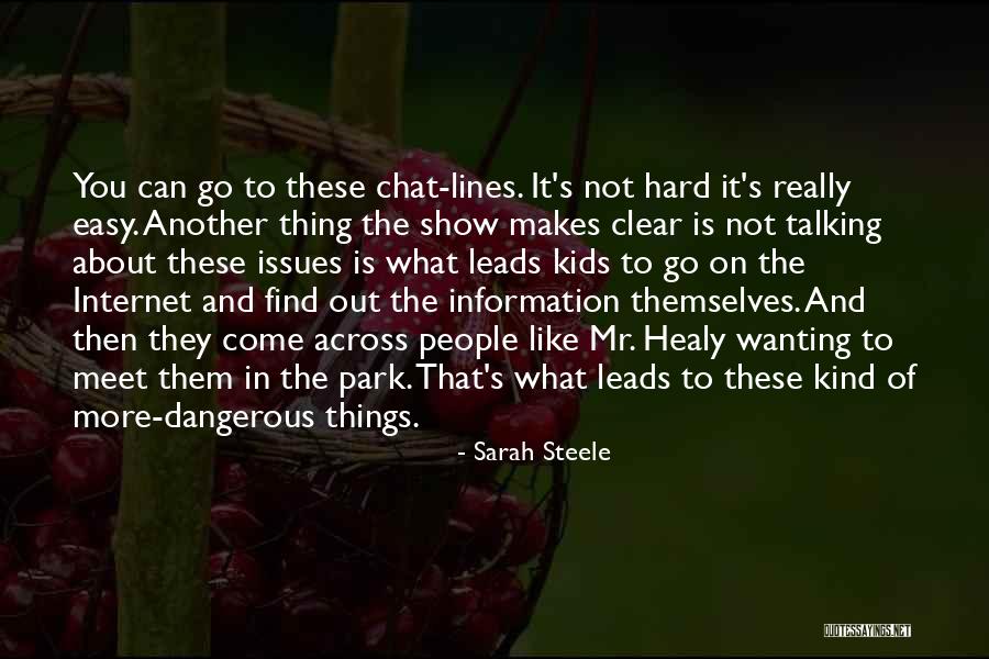 Trnen Turnov Quotes By Sarah Steele Trnen Turnov Quotes By Sarah Steele