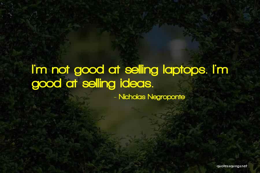 Trocando As Bolas Quotes By Nicholas Negroponte
