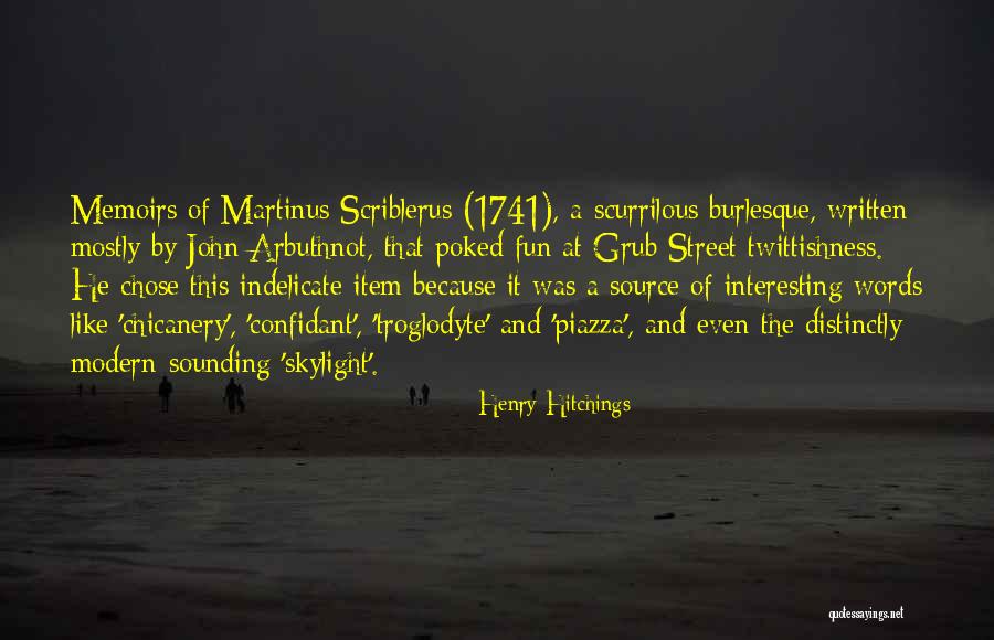 Troglodyte D D Quotes By Henry Hitchings Troglodyte D D Quotes By Henry Hitchings