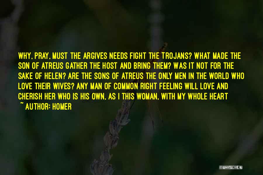 Trojans Quotes By Homer
