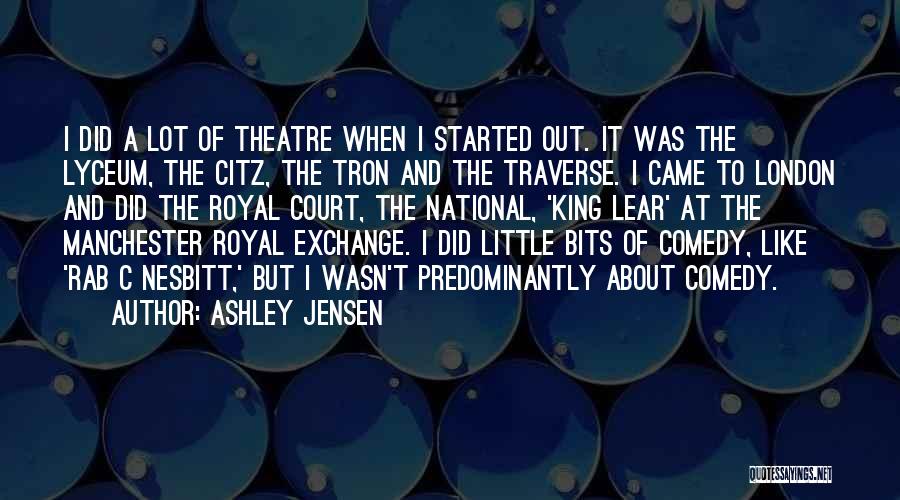 Tron Quotes By Ashley Jensen