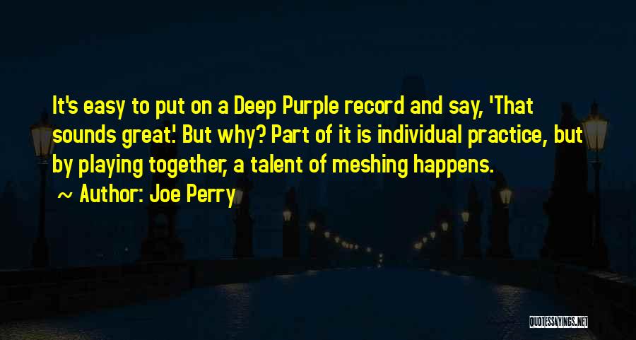 Tronick And Weinberg Quotes By Joe Perry