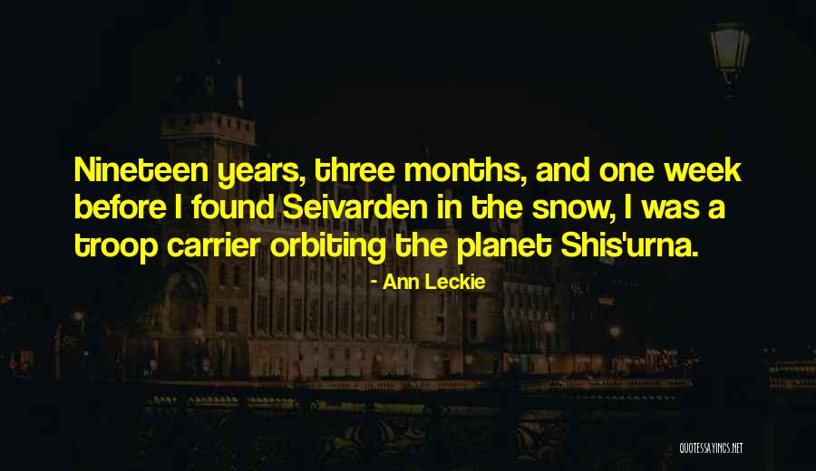 Troop Carrier Quotes By Ann Leckie Troop Carrier Quotes By Ann Leckie
