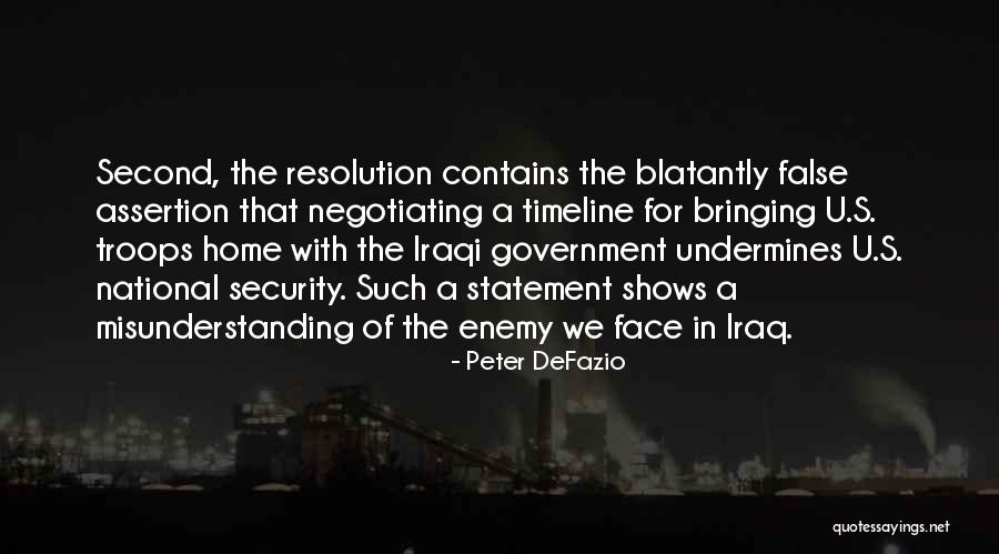 Troops In Iraq Quotes By Peter DeFazio Troops In Iraq Quotes By Peter DeFazio