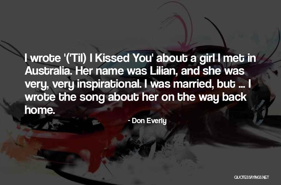 Tropeano Quotes By Don Everly Tropeano Quotes By Don Everly