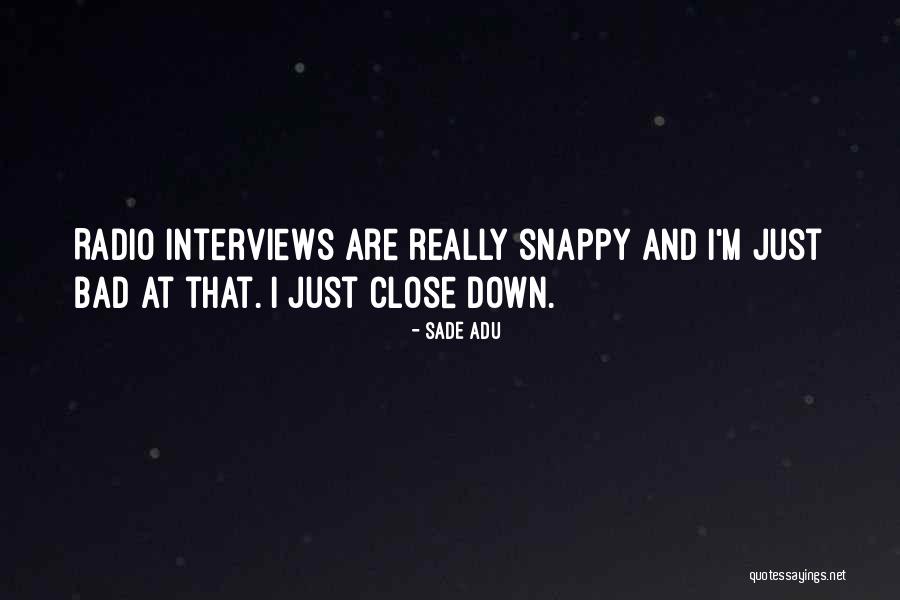 Trophies And Tees Quotes By Sade Adu Trophies And Tees Quotes By Sade Adu