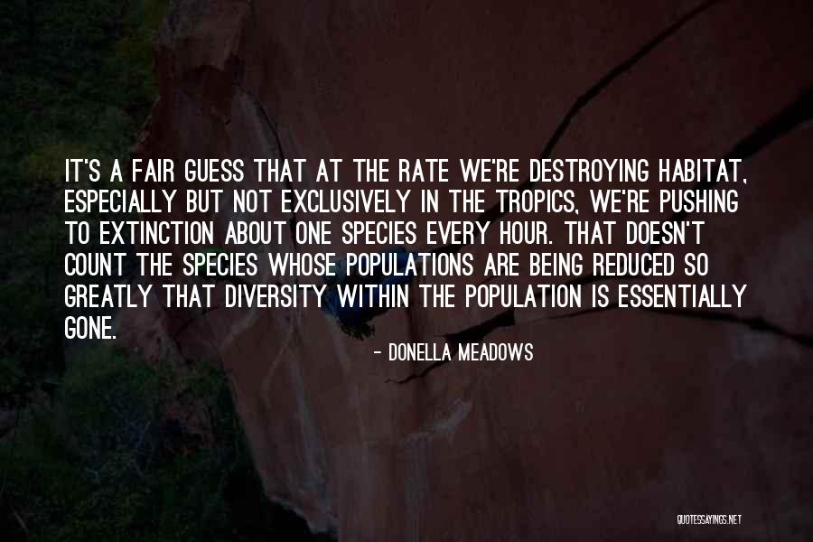Tropics Quotes By Donella Meadows Tropics Quotes By Donella Meadows