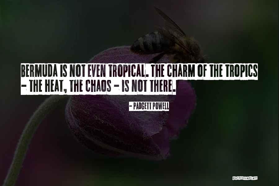 Tropics Quotes By Padgett Powell Tropics Quotes By Padgett Powell