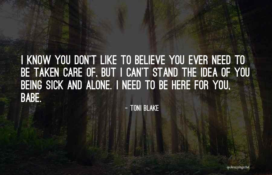 Trostel Quotes By Toni Blake