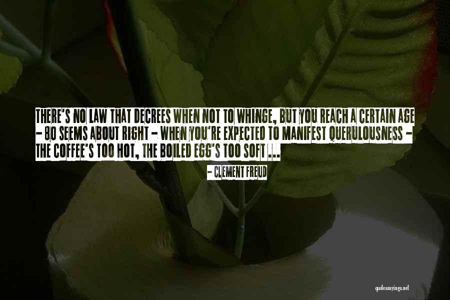 Trotar Beneficios Quotes By Clement Freud Trotar Beneficios Quotes By Clement Freud