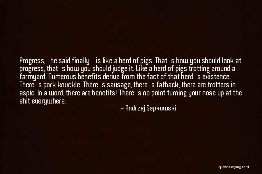 Trotting Quotes By Andrzej Sapkowski Trotting Quotes By Andrzej Sapkowski