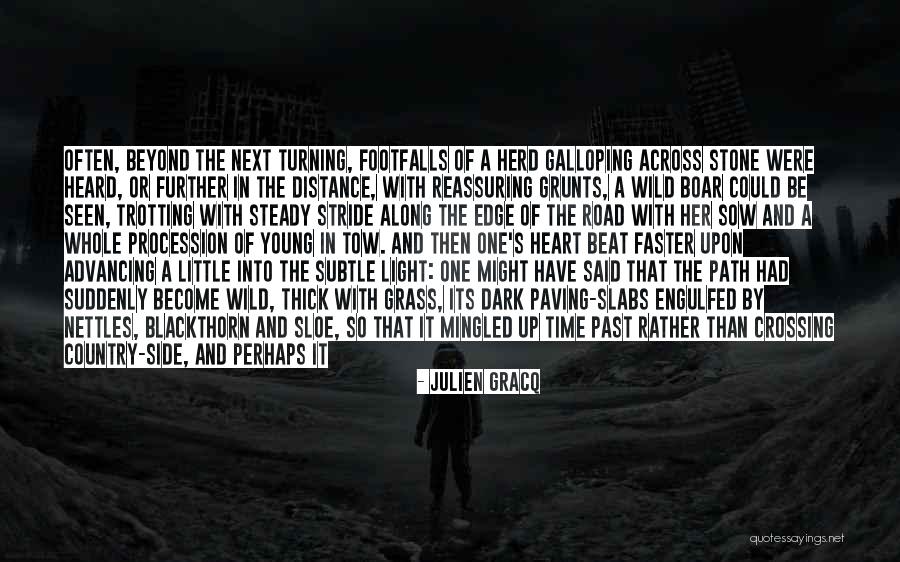 Trotting Quotes By Julien Gracq Trotting Quotes By Julien Gracq