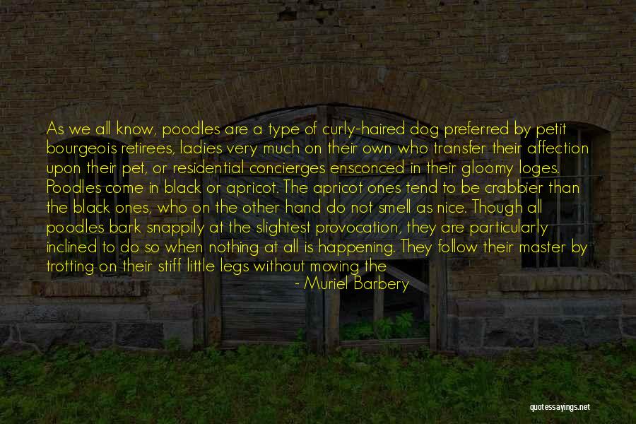 Trotting Quotes By Muriel Barbery Trotting Quotes By Muriel Barbery