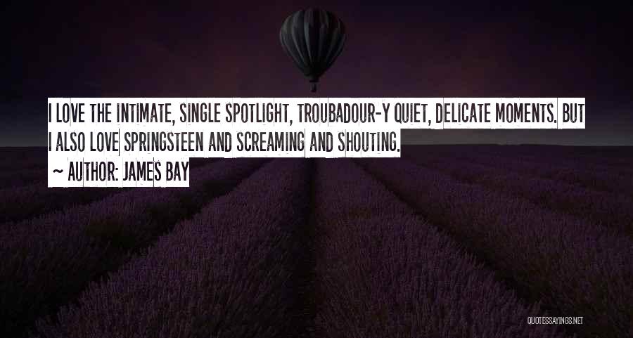 Troubadour Quotes By James Bay