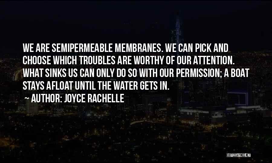 Trouble The Water Quotes By Joyce Rachelle