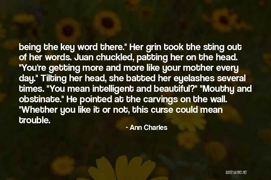 Trouble Times Quotes By Ann Charles Trouble Times Quotes By Ann Charles