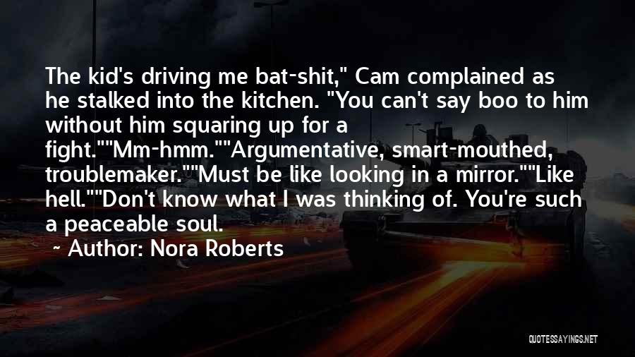 Troublemaker Quotes By Nora Roberts