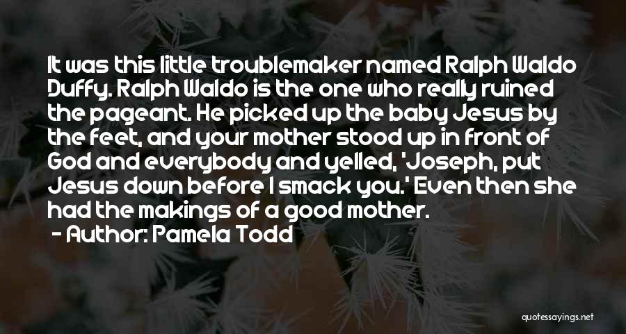 Troublemaker Quotes By Pamela Todd