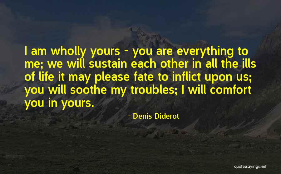 Troubles In Love Quotes By Denis Diderot Troubles In Love Quotes By Denis Diderot