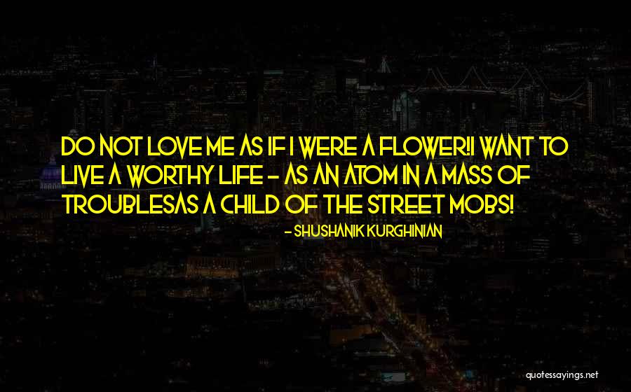 Troubles In Love Quotes By Shushanik Kurghinian